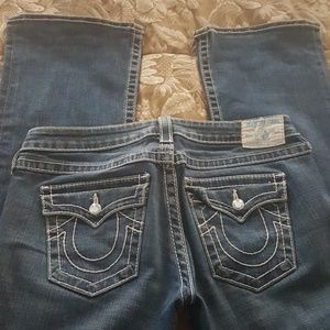 True Religion blue jeans